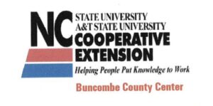 Red, white, and blue NC Cooperative Extension logo.